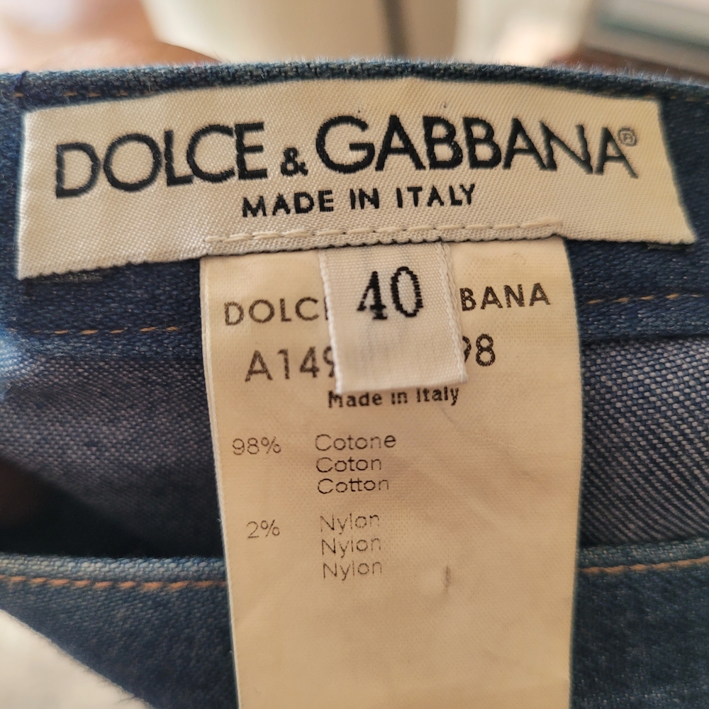 Dolce & Gabbana Classic Blue Denim - Picture 3 of 3